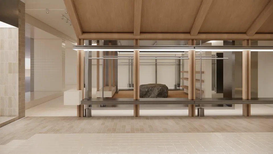 The timber frames