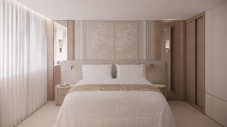The bedroom